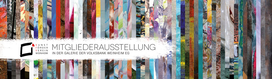 Künsterlinnen und Künstlern des Kundstförderverein Weinheim